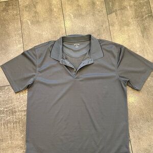 Men's Gray Polo Shirt size xxl